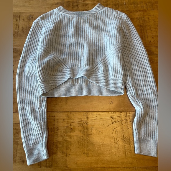 aritzia cropped knit sweater - Picture 1 of 3